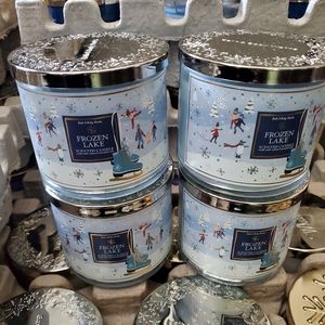 Bath and Body Works Frozen Lake Candles